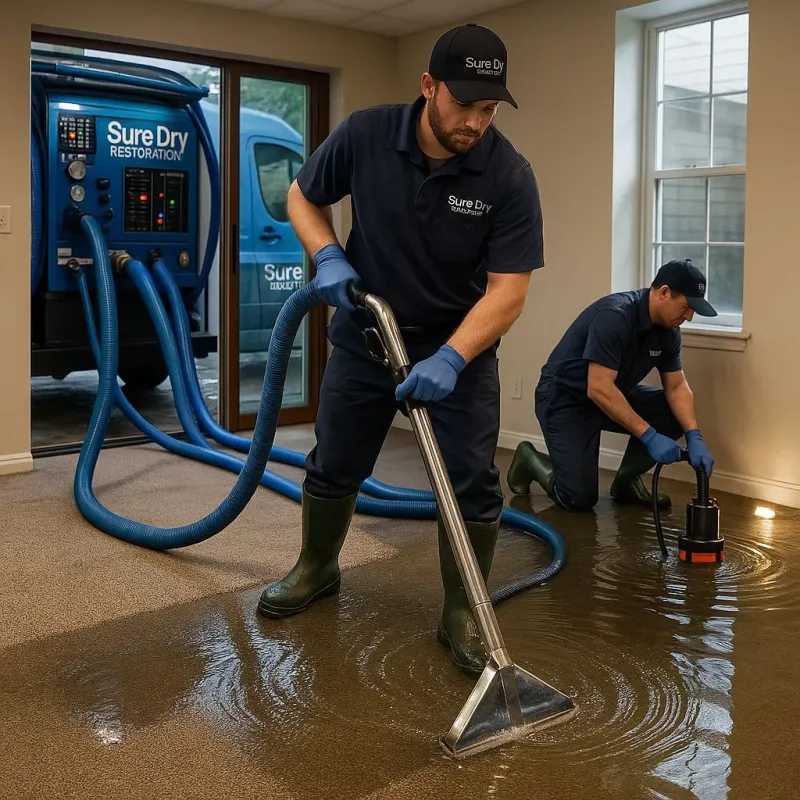 Water Extraction and Removal process in Baldwin, FL